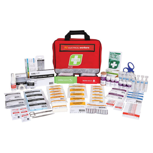 FastAid R2 Electrical Workers First Aid Kit Soft Pack-First Aid Kits-FastAid-ProtectCoAustralia