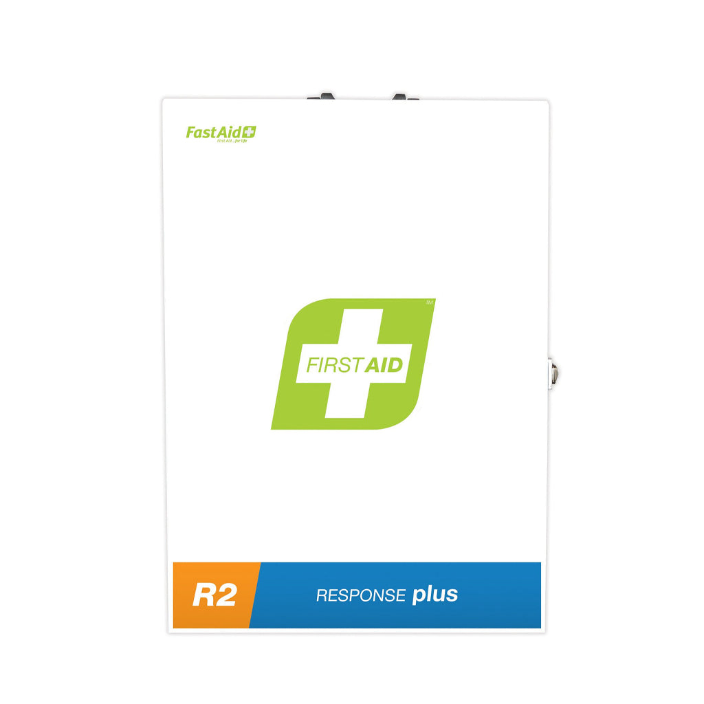 FastAid R2 Response Plus First Aid Kit Metal Wall Mount-First Aid Kits-FastAid-ProtectCoAustralia