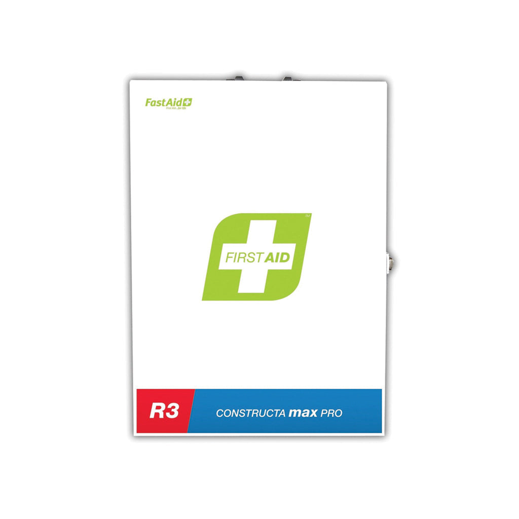 FastAid R3 Constructa Max Pro First Aid Kit Metal Wall Mount-First Aid Kits-FastAid-ProtectCoAustralia