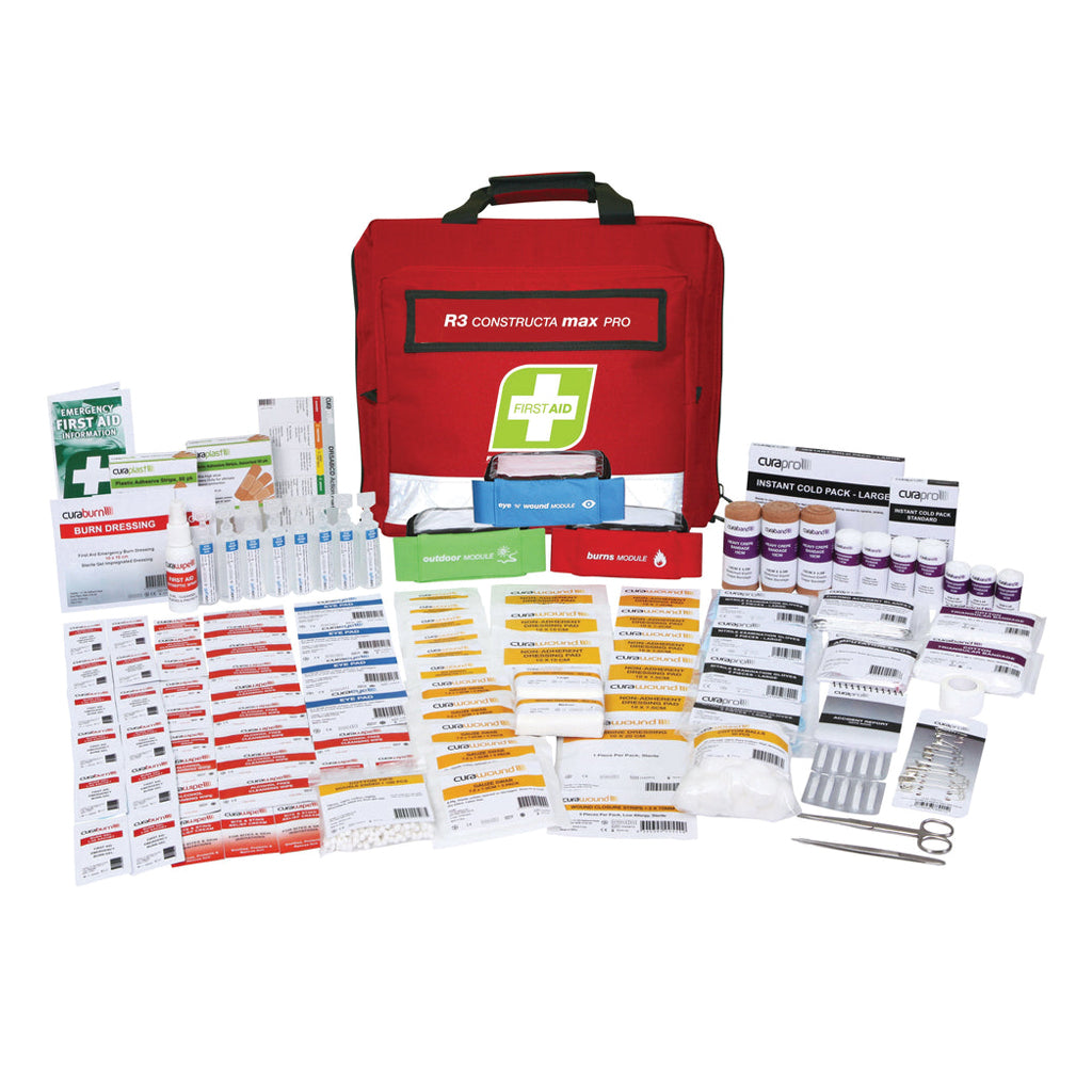 FastAid R3 Constructa Max Pro First Aid Kit Soft Pack-First Aid Kits-FastAid-ProtectCoAustralia
