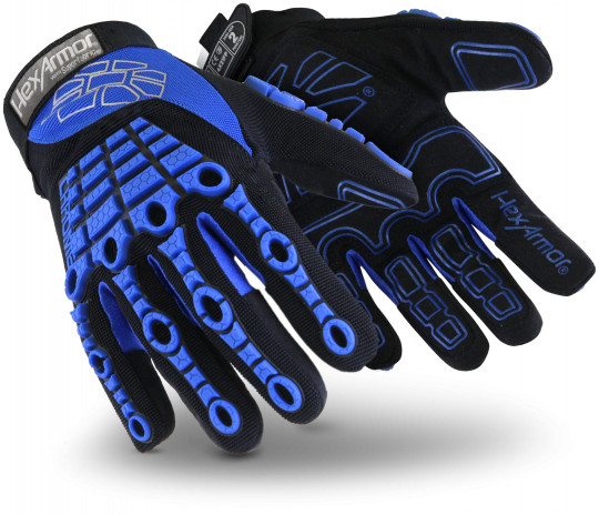 HexArmor Chrome Series 4024 High Cut and Impact Protection Glove-Safety Gloves-HexArmor-HEXARMOR-402407-Size 7/S-ProtectCoAustralia