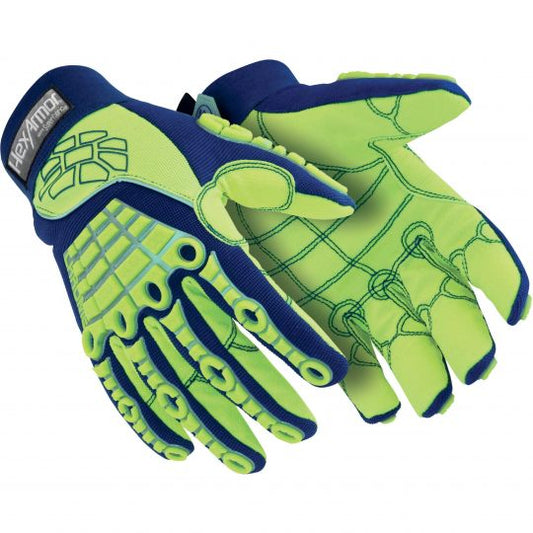 HexArmor Chrome Series 4027 High Cut and Impact Protection Glove-Safety Gloves-HexArmor-HEXARMOR-402707-Size 7/S-ProtectCoAustralia