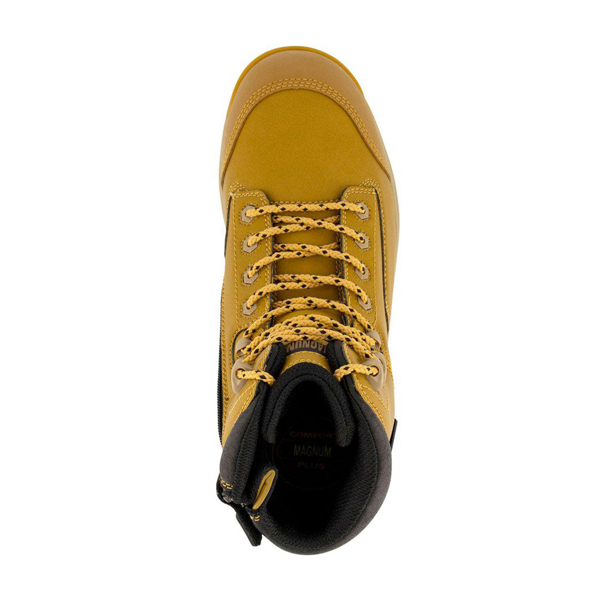 Magnum Precision Max Side-Zip Composite Toe Waterproof iShield Boot Wheat-Footwear-Magnum Footwear-ProtectCoAustralia