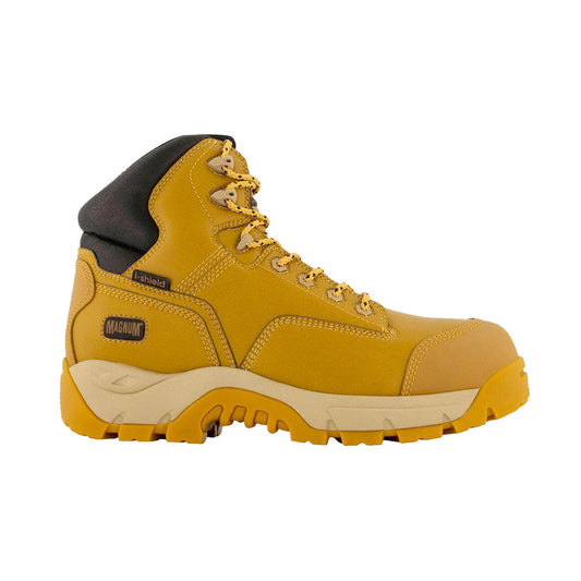Magnum Precision Max Side-Zip Composite Toe Waterproof iShield Boot Wheat-Footwear-Magnum Footwear-ProtectCoAustralia
