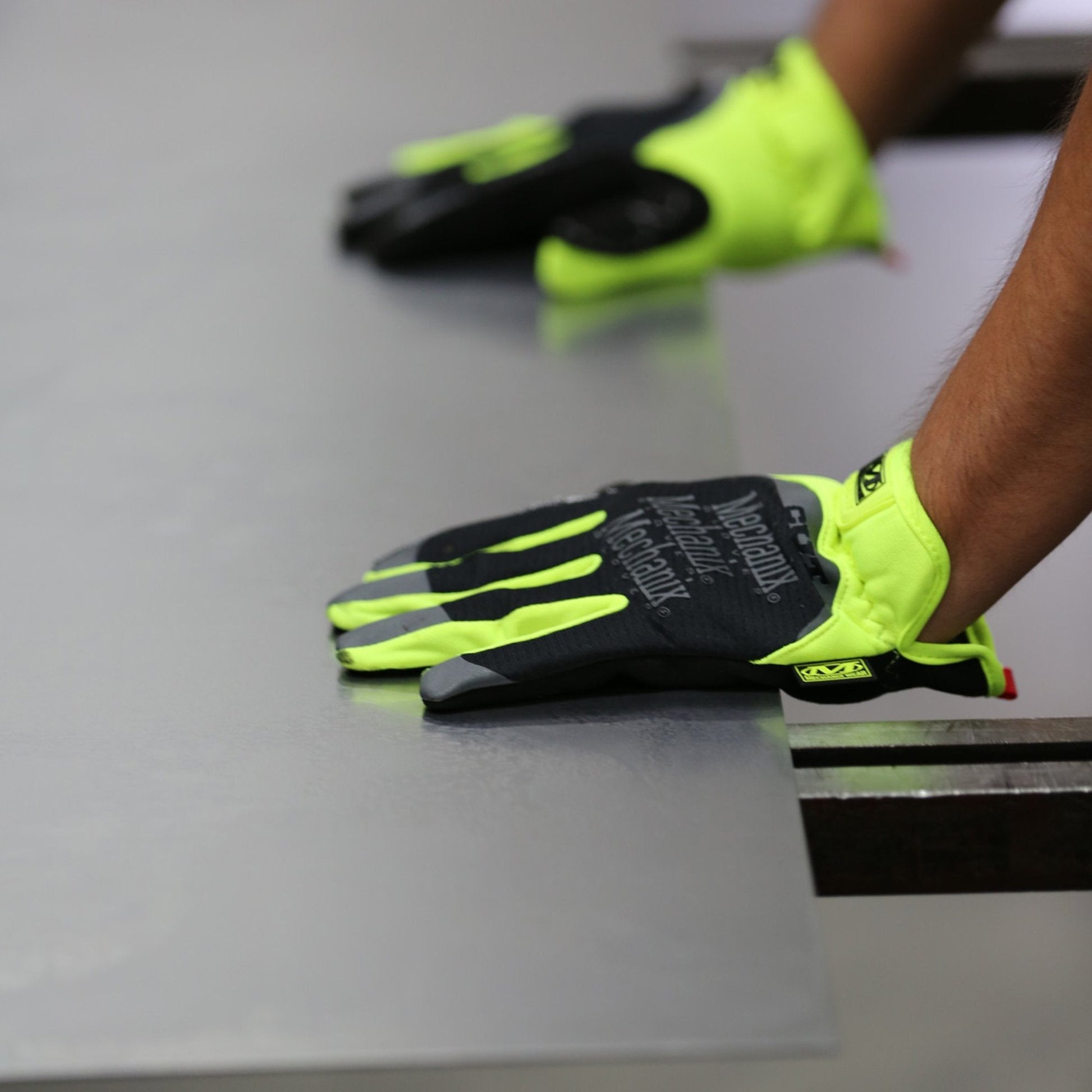 Mechanix Wear FastFit E5 Cut-Resistant Gloves Hi-Viz Yellow-Safety Gloves-Mechanix Wear-ProtectCoAustralia