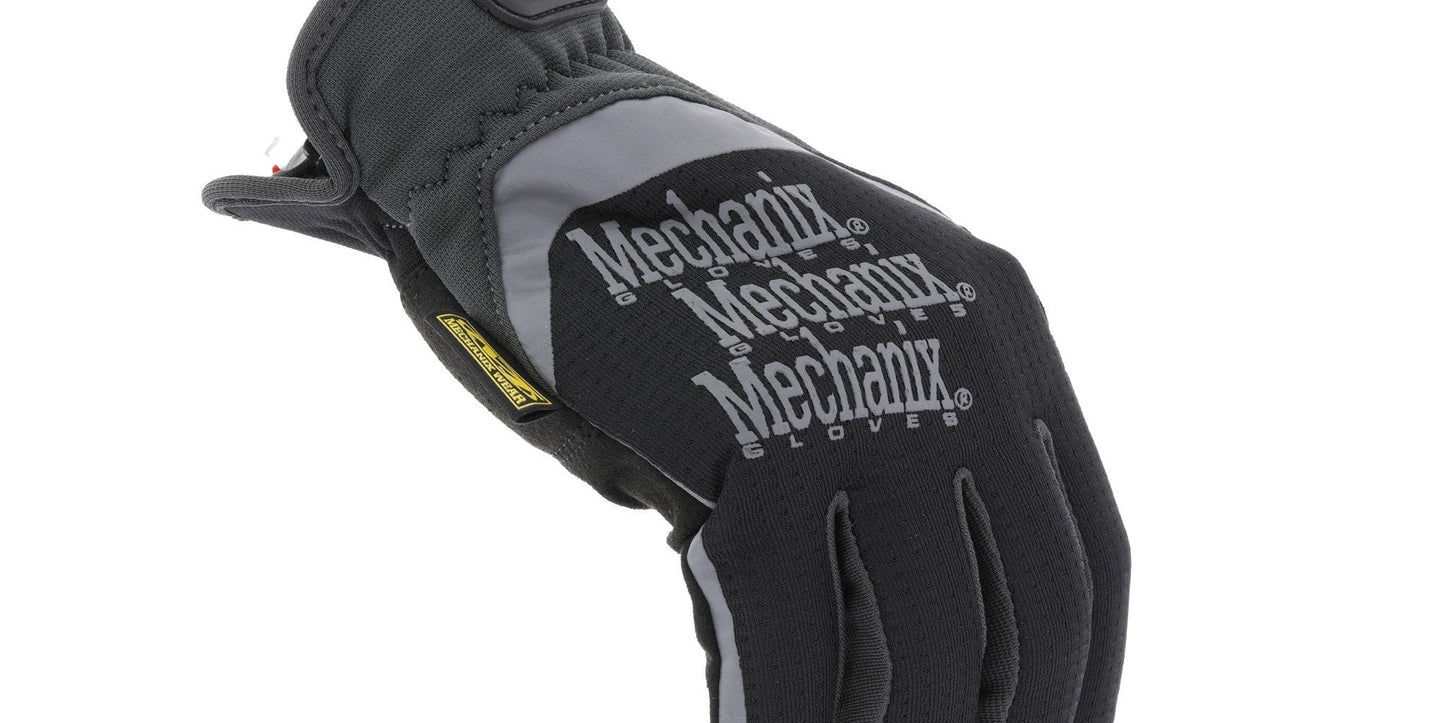 Mechanix Wear FastFit Work Glove Black-Safety Gloves-Mechanix Wear-ProtectCoAustralia