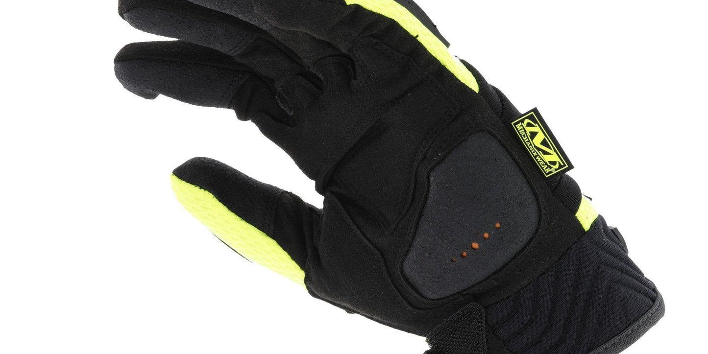 Mechanix Wear M-Pact 2 Hi-Viz Glove Flourescent Yellow-Safety Gloves-Mechanix Wear-ProtectCoAustralia