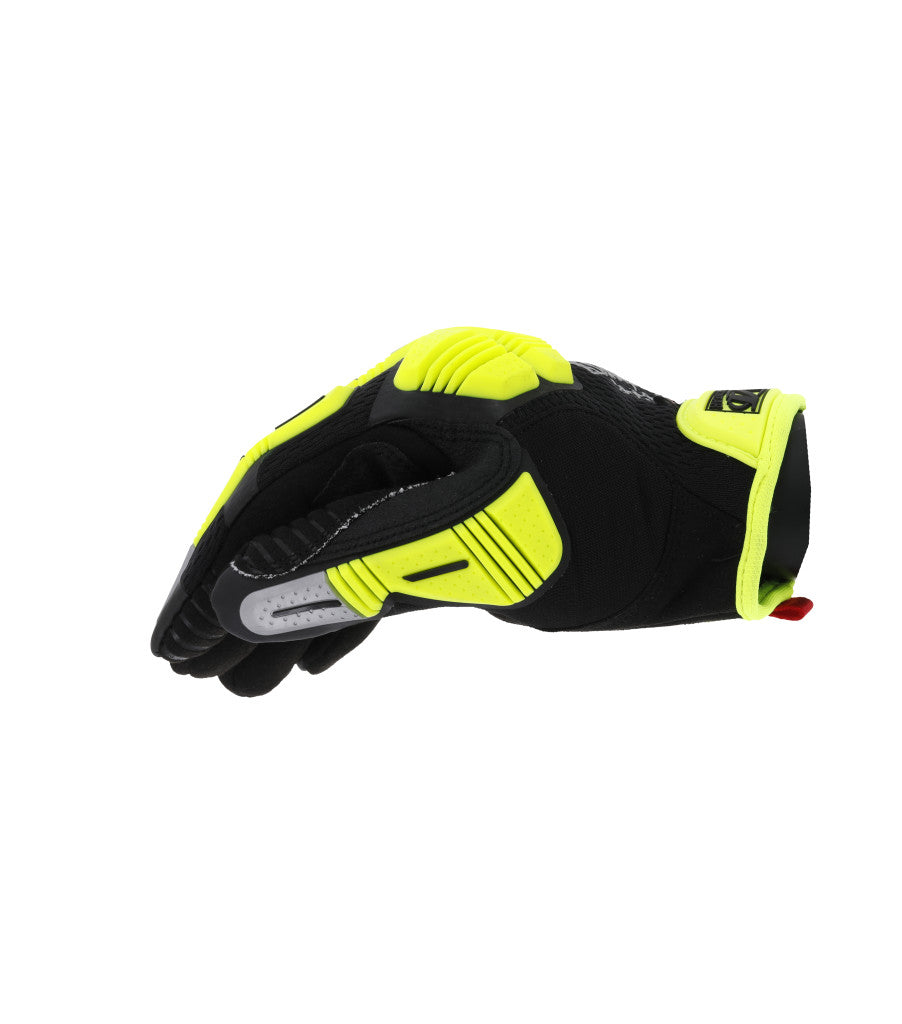 Mechanix Wear M-Pact Hi-Viz E5 Glove Fluorescent Yellow-Safety Gloves-Mechanix Wear-ProtectCoAustralia