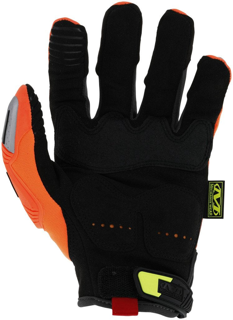 Mechanix Wear M-Pact Hi-Viz Glove Orange-Safety Gloves-Mechanix Wear-ProtectCoAustralia