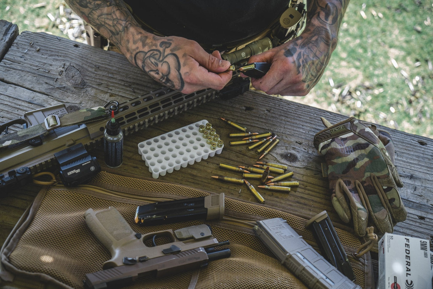 Mechanix Wear The Original Glove MultiCam-Safety Gloves-Mechanix Wear-ProtectCoAustralia