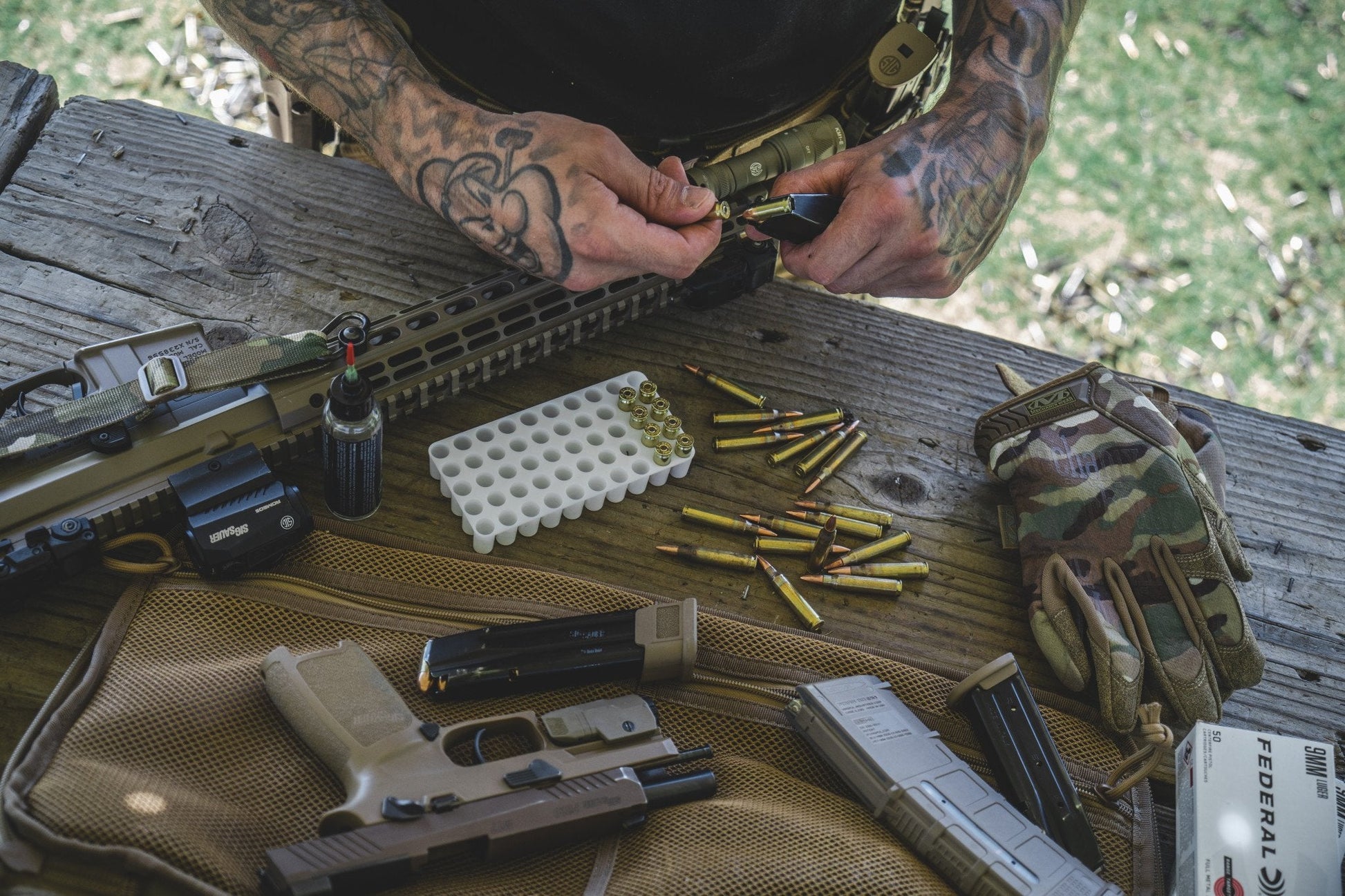 Mechanix Wear The Original Glove MultiCam-Safety Gloves-Mechanix Wear-ProtectCoAustralia