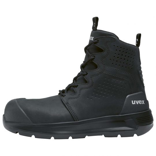 UVEX 3 X-Flow Work Boot Black-Footwear-Uvex Safety-ProtectCoAustralia