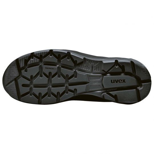 UVEX 3 X-Flow Work Boot Black-Footwear-Uvex Safety-ProtectCoAustralia