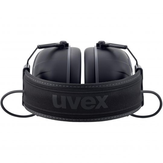 UVEX aXess One Hearing Protection Bluetooth Earmuff Black-Hearing Protection-Uvex Safety-ProtectCoAustralia