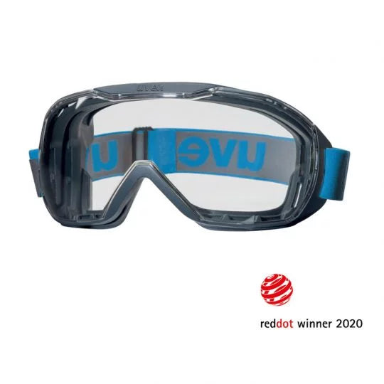 UVEX Megasonic Goggles-Safety Glasses-Uvex Safety-ProtectCoAustralia