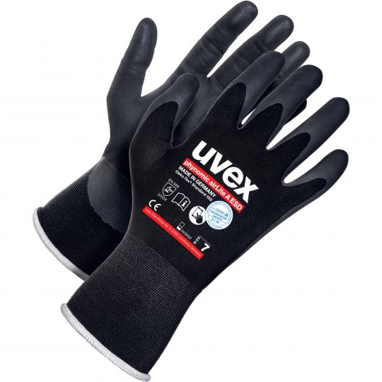 UVEX Phynomic AirLite A ESD Assembly Glove-Safety Gloves-Uvex Safety-ProtectCoAustralia