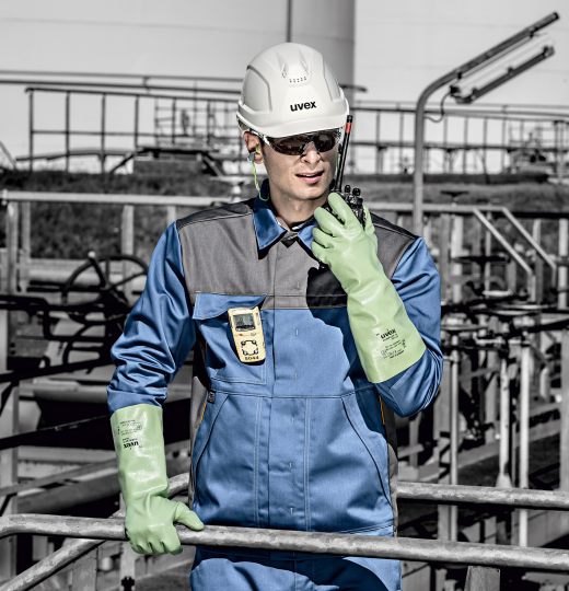 UVEX Rubiflex S NB40S Chemical Protection Glove-Safety Gloves-Uvex Safety-ProtectCoAustralia