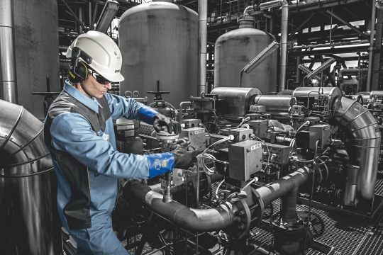 UVEX Rubiflex S XG35B Chemical Protection Glove-Safety Gloves-Uvex Safety-ProtectCoAustralia