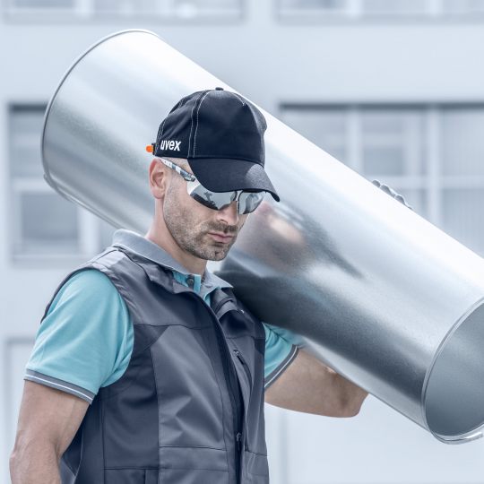 UVEX U-Cap Sport Bump Cap - Long Brim with inner liner-Head Protection-Uvex Safety-ProtectCoAustralia