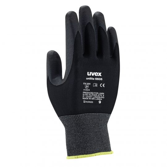 UVEX Unilite 6605 Safety Glove-Safety Gloves-Uvex Safety-UVEX-UL6605F00-Size 6-ProtectCoAustralia