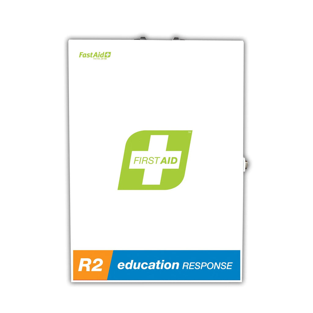 FastAid R2 Education Response First Aid Kit Metal Wall Mount-First Aid Kits-FastAid-ProtectCoAustralia