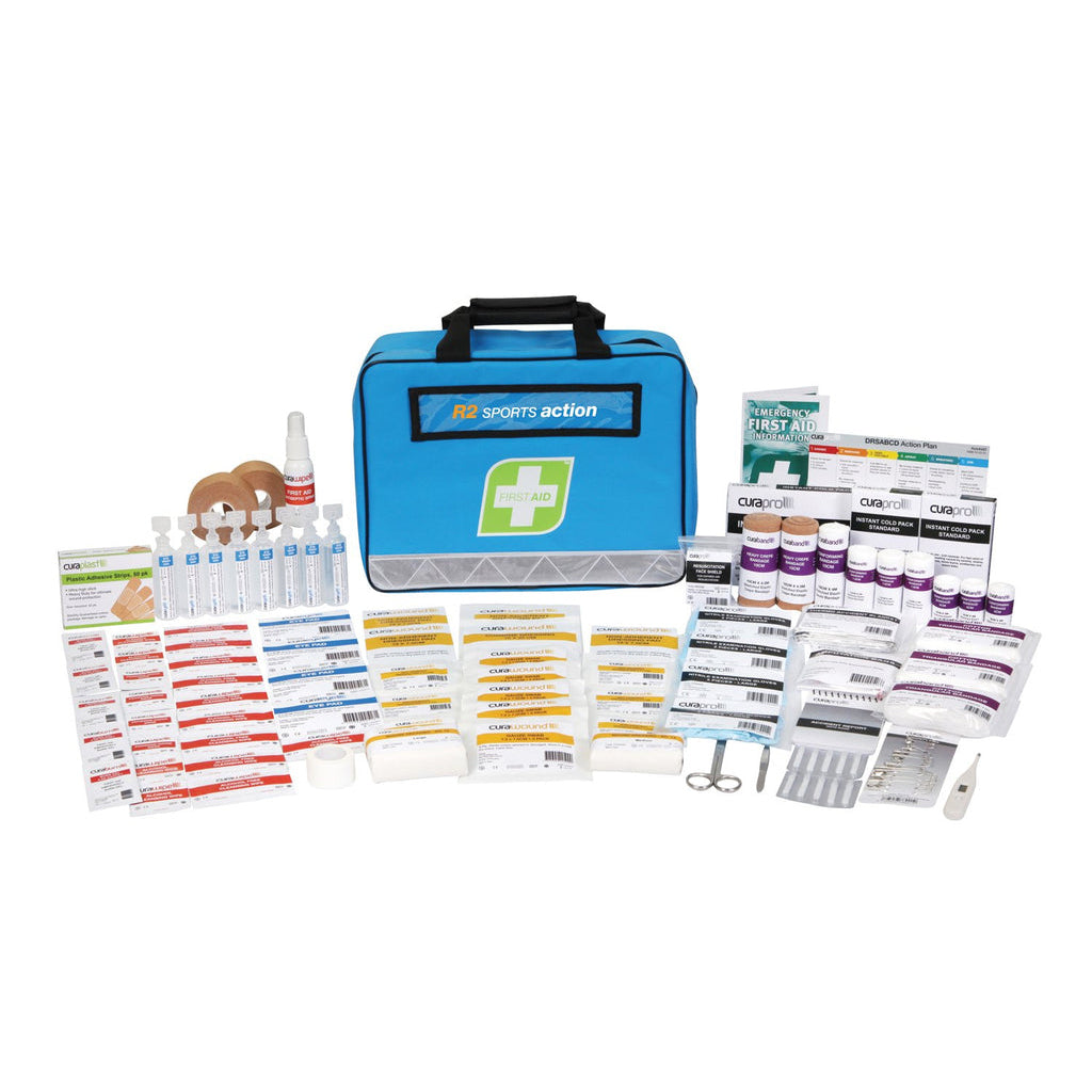 FastAid R2 Sports Action First Aid Kit Soft Pack-First Aid Kits-FastAid-FAR2S30-ProtectCoAustralia