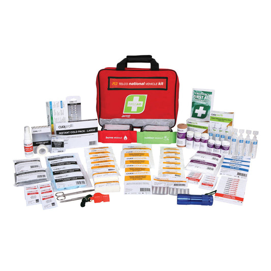 FastAid R2 Telco National Vehicle First Aid Kit Soft Pack-First Aid Kits-FastAid-ProtectCoAustralia