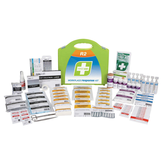 FastAid R2 Workplace Response First Aid Kit Plastic Portable-First Aid Kits-FastAid-FAR220-ProtectCoAustralia