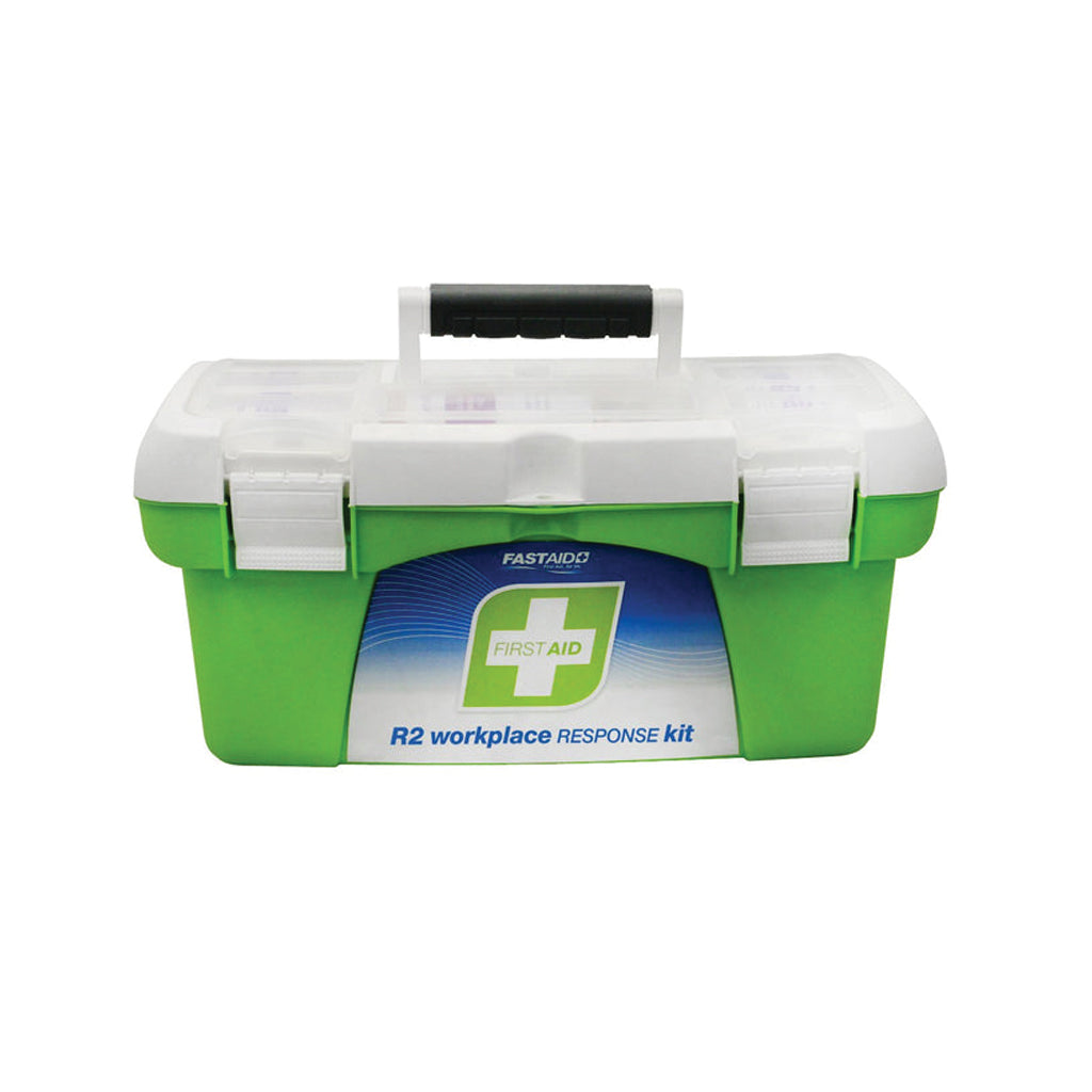 FastAid R2 Workplace Response First Aid Kit Tackle Box-First Aid Kits-FastAid-FAR222-ProtectCoAustralia