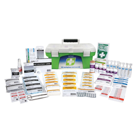 FastAid R2 Workplace Response First Aid Kit Tackle Box-First Aid Kits-FastAid-ProtectCoAustralia