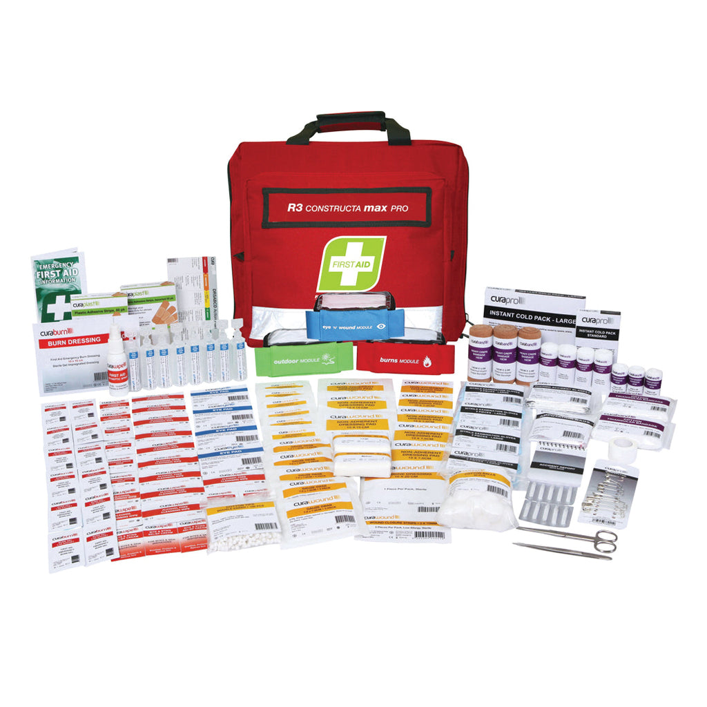 FastAid R3 Constructa Max Pro First Aid Kit Soft Pack-First Aid Kits-FastAid-FAR3C30-ProtectCoAustralia