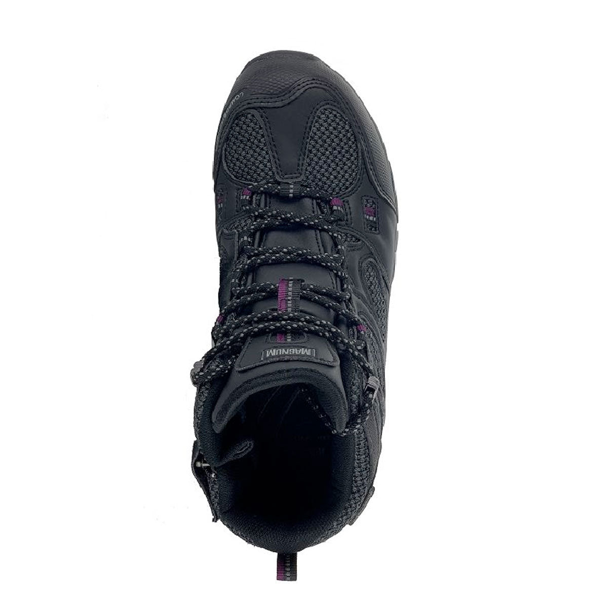 Magnum XT Boron Mid CT SZ WP Womens Boots Black Purple-Footwear-Magnum Footwear--ProtectCoAustralia