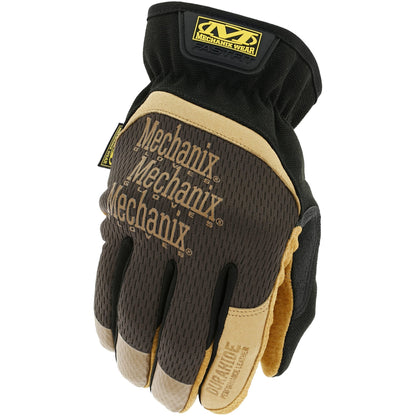 Mechanix Wear Durahide FastFit Leather Glove-Safety Gloves-Mechanix Wear-MECHANIX-LFF-75-008-Small-ProtectCoAustralia