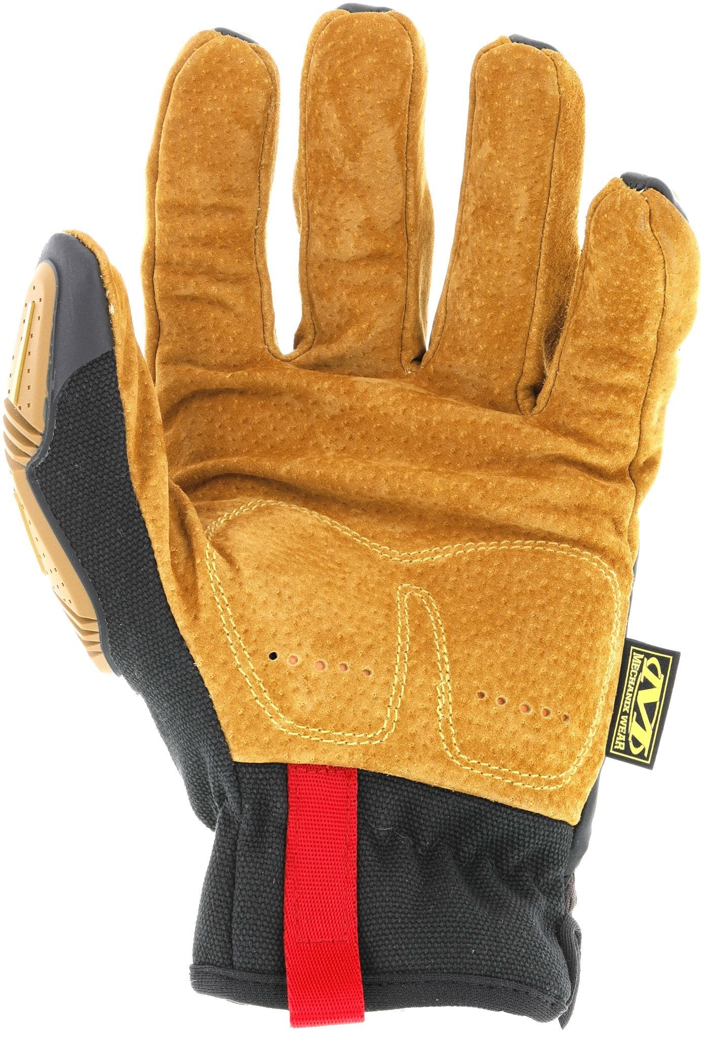 Mechanix Wear Durahide M-Pact Open Cuff Leather Glove-Safety Gloves-Mechanix Wear--ProtectCoAustralia