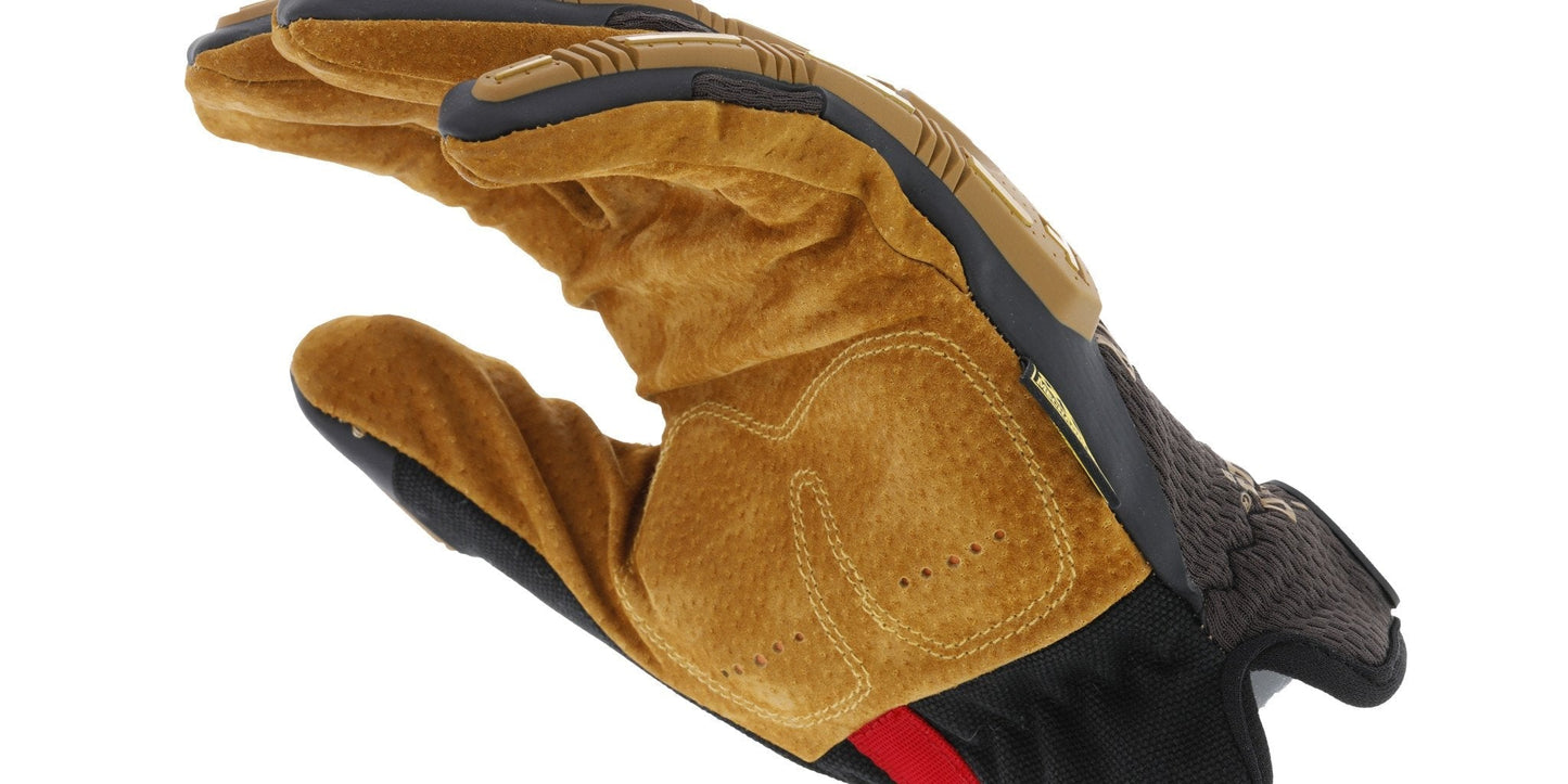 Mechanix Wear Durahide M-Pact Open Cuff Leather Glove-Safety Gloves-Mechanix Wear--ProtectCoAustralia