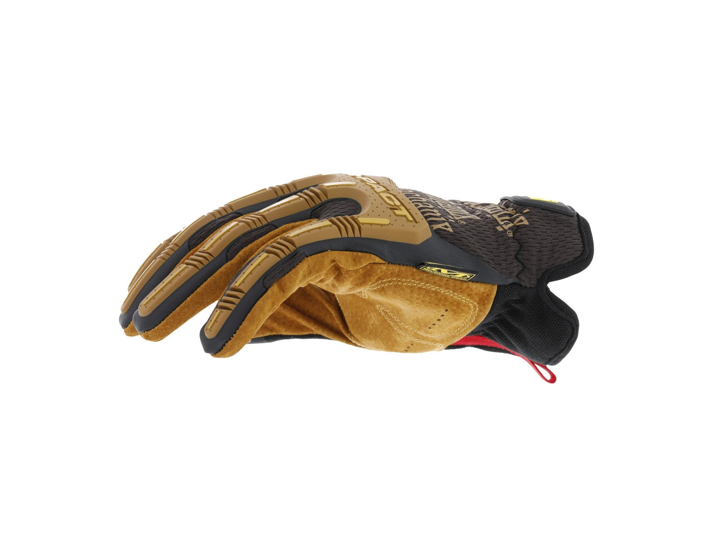 Mechanix Wear Durahide M-Pact Open Cuff Leather Glove-Safety Gloves-Mechanix Wear--ProtectCoAustralia