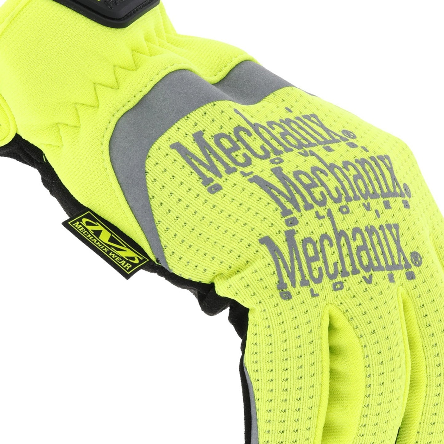 Mechanix Wear FastFit Glove Hi-Viz Yellow-Safety Gloves-Mechanix Wear--ProtectCoAustralia