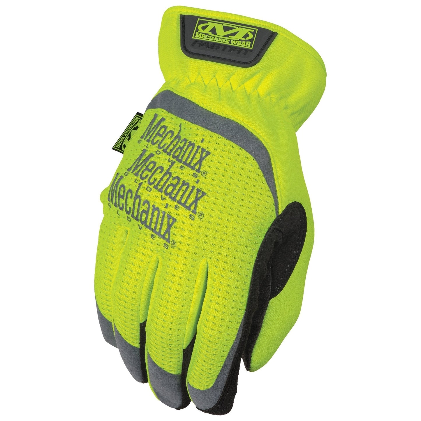 Mechanix Wear FastFit Glove Hi-Viz Yellow-Safety Gloves-Mechanix Wear-ProtectCoAustralia