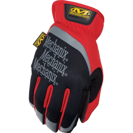 Mechanix Wear FastFit Work Glove Red-Safety Gloves-Mechanix Wear-MECHANIX-MFF-02-008-Small-ProtectCoAustralia