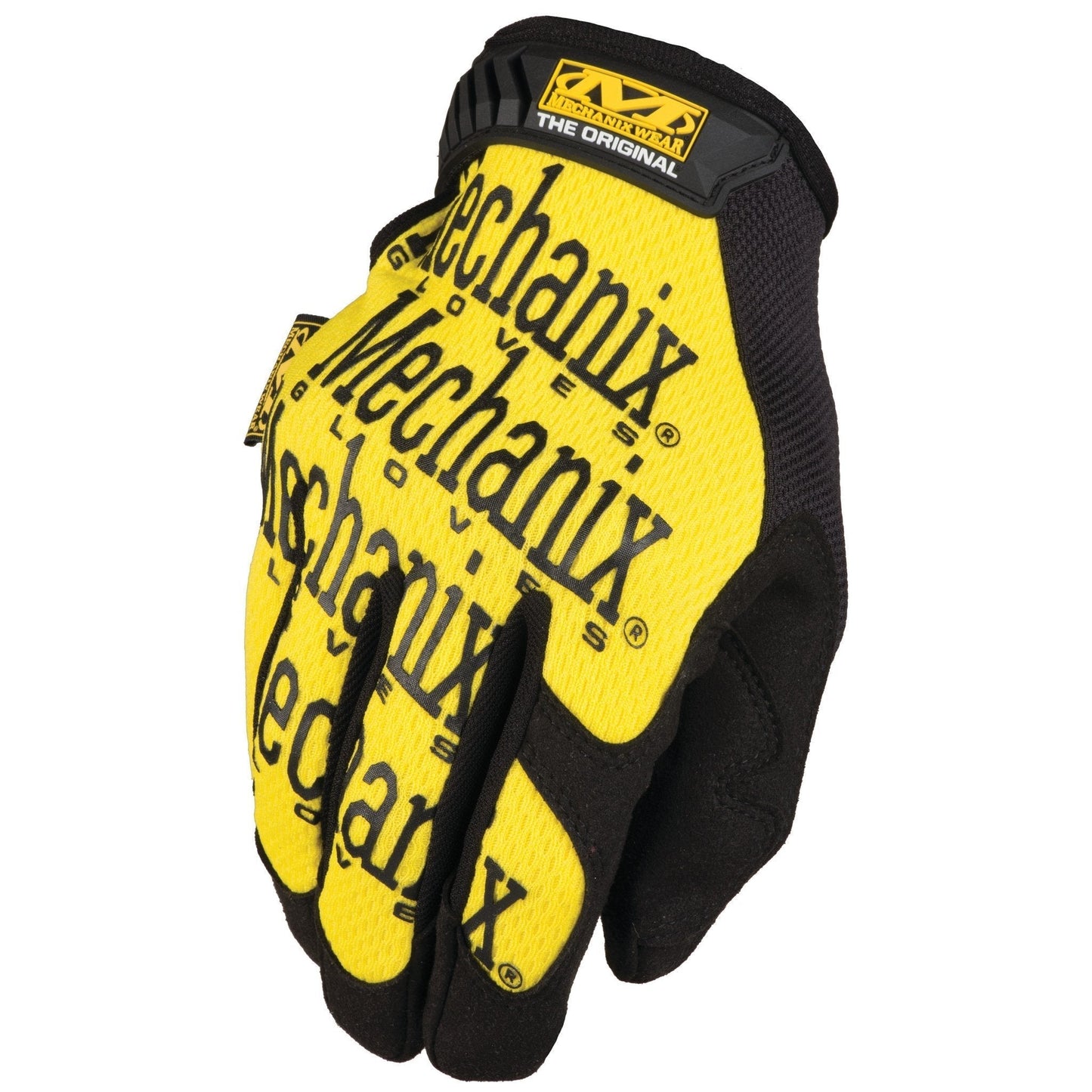 Mechanix Wear The Original Glove Yellow-Safety Gloves-Mechanix Wear-MECHANIX-MG-01-008-Small-ProtectCoAustralia