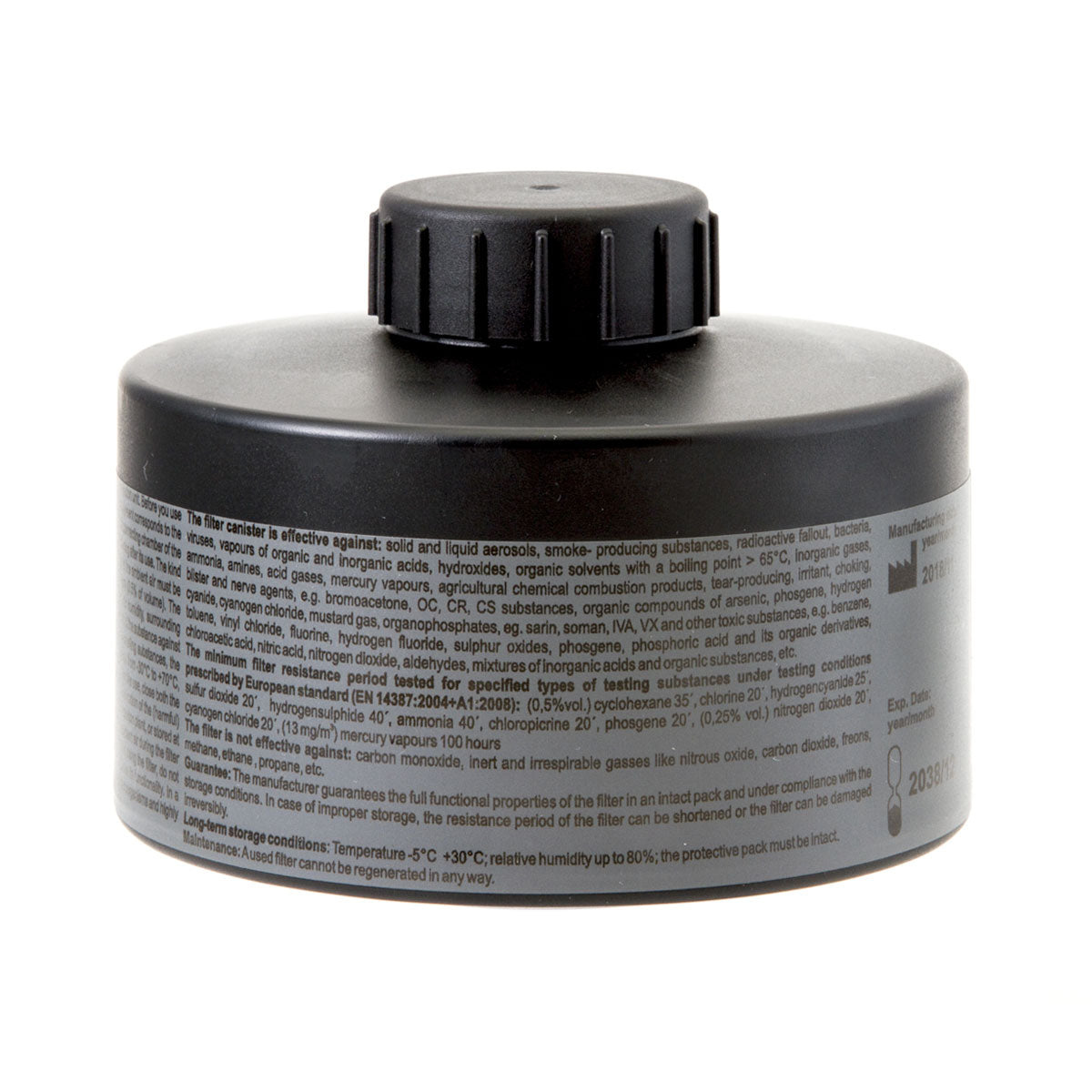 Mira Safety CBRN Gas Mask Filter NBC77 40mm Thread Canister-Respiratory Protection-MIRA Safety-ProtectCoAustralia