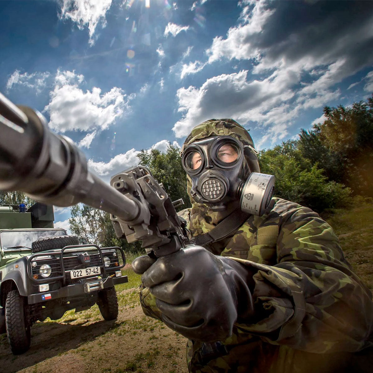 Mira Safety CBRN Gas Mask Filter NBC77 40mm Thread Canister-Respiratory Protection-MIRA Safety-ProtectCoAustralia