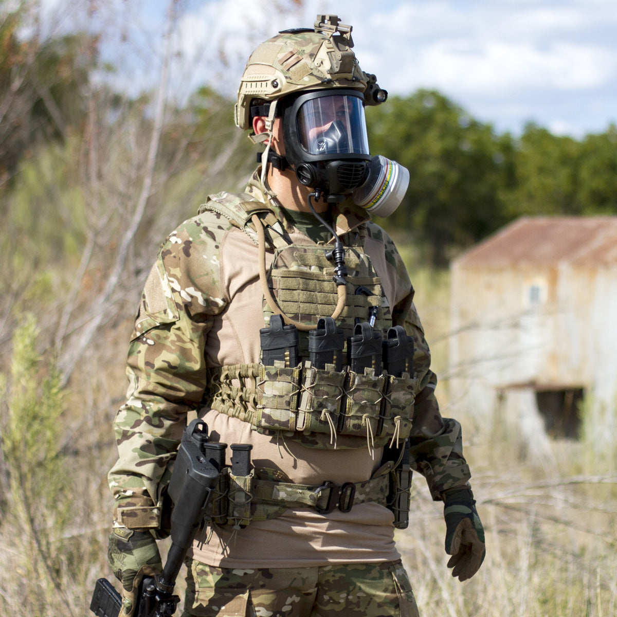 MIRA Safety CM-6M Tactical Gas Mask Full-Face Respirator for CBRN Defense-Respiratory Protection-MIRA Safety-ProtectCoAustralia