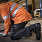 UVEX 3 X-Flow Side-Zip Work Boot Black/Tan-Footwear-Uvex Safety-ProtectCoAustralia