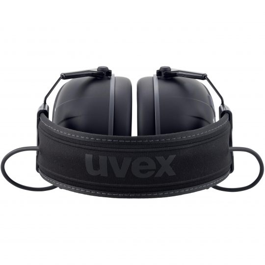 UVEX aXess One Hearing Protection Bluetooth Earmuff Black-Hearing Protection-Uvex Safety-UVEX-2640001-ProtectCoAustralia