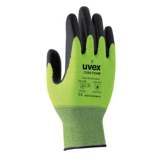 UVEX C500 Wet Plus Cut Protection Glove-Safety Gloves-Uvex Safety-UVEX-HX60496F0-Size 7-ProtectCoAustralia