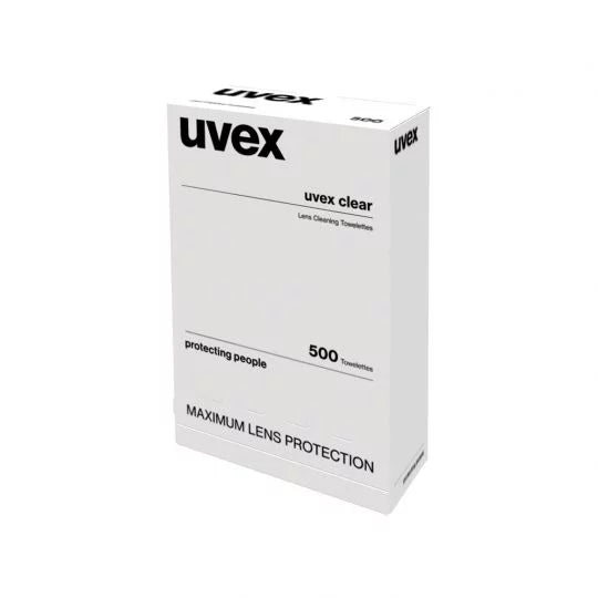 UVEX Lens Cleaning Towelettes 500 Pack-Safety Glasses-Uvex Safety-ProtectCoAustralia