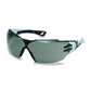 UVEX Pheos Cx2 Glasses-Safety Glasses-Uvex Safety-9198-200-White/Black-Grey-ProtectCoAustralia