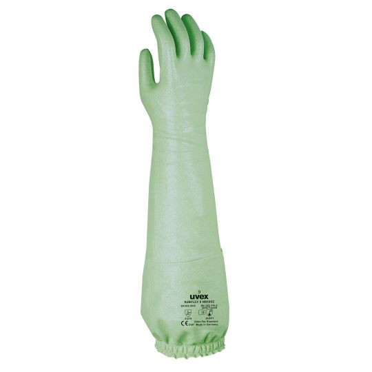UVEX Rubiflex S NB60SZ Chemical Protection Glove-Safety Gloves-Uvex Safety-ProtectCoAustralia