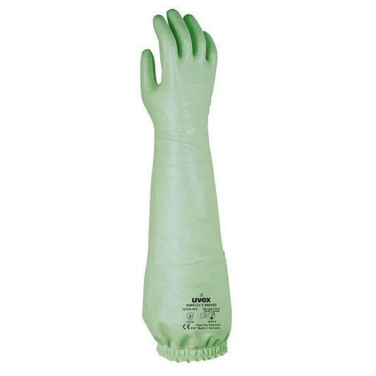 UVEX Rubiflex S NB60SZ Chemical Protection Glove-Safety Gloves-Uvex Safety-ProtectCoAustralia